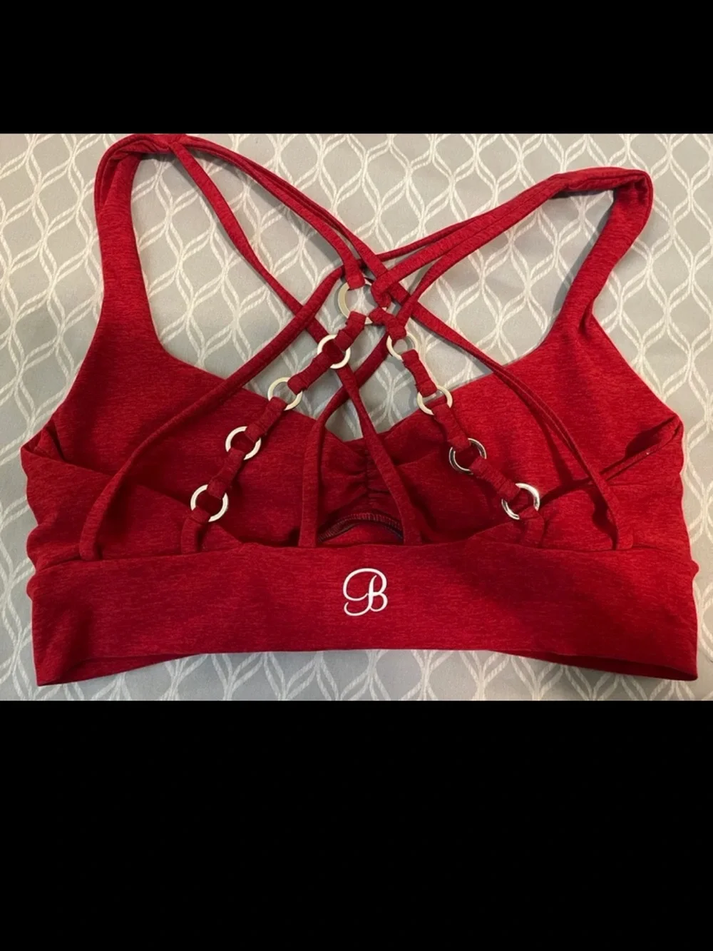 Bombshell Sportswear Red Angel Bra